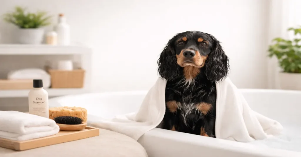 melhor shampoo cachorro pelos escuros 1